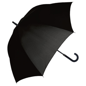 ☆ ブラック ☆ MENS 70cm カラーグラス ジャンプ 耐風 傘 長傘 メンズ 耐風傘 雨傘 紳士傘 傘 アンブレラ 耐風