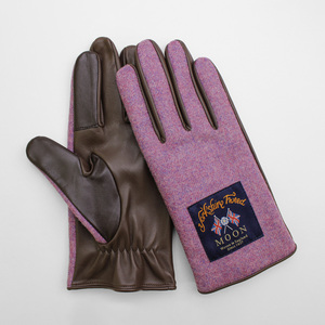 * pink * 24cm * MEN MOON glove anti-bacterial .u il s touch panel correspondence Kuroda gloves men's glove MOON moon hand ...