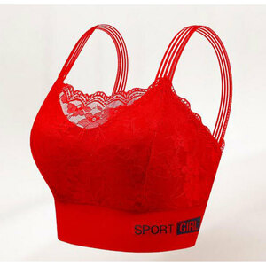 * red * L size * sports bra race mmspbr0710b sports bra non wire bra non wire bla cold sensation bla