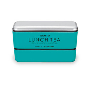 ☆ グリーン ☆ 100%FRESH LUNCH TEA 長角ネストランチ お弁当箱 おしゃれ 大人 女性 ランチボックス 弁当箱 女子 二段