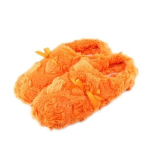 ☆ ORANGE ☆ Mサイズ(23cm～24cm) スリッパ おしゃれ 通販 ルームスリッパ レディース 来客用 ハウススリッパ 室内履き 室内スリッパ イ