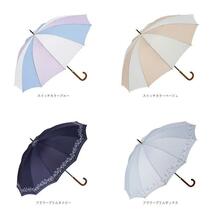 ☆ フラワーブリムネイビー ☆ 12本骨傘 55cm ニフティカラーズ 長傘 nifty colors 傘 レディース 手開き 55cm 晴雨兼用 12本骨 かさ カサ_画像10