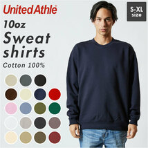 ☆ 428.ストーングリーン ☆ Sサイズ ☆ UnitedAthle ユナイテッドアスレ 10.0オンス スウェット ユナイテッドアスレ UnitedAthle_画像3