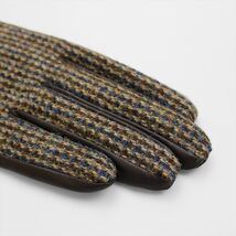 ☆ ピンク2 ☆ 21cm ☆ WOMEN Harris Tweed グローブ スクワラン加工 抗菌機能 ハリスツイード 手袋 レディース Harris Tweed グローブ_画像7