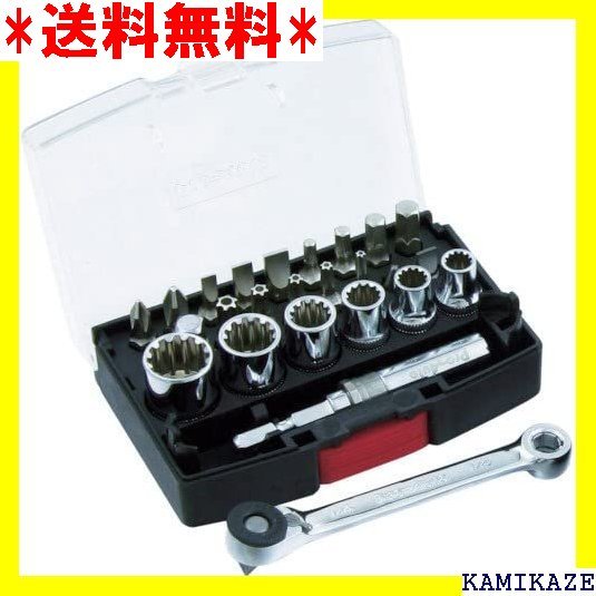 便利 スエカゲツール SEK 4in1 板ラチェット ユニバーサル仕様 8-10X12