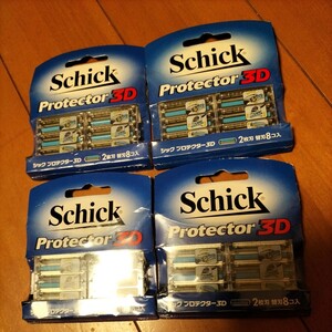  Schic protector 3D razor 8 piece insertion 4 set 