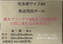 《同梱可》未使用・朗堂(HOGARAKADOU)C-3201 30f コンテナ U48A タイプ 日立物流 1箱_画像5
