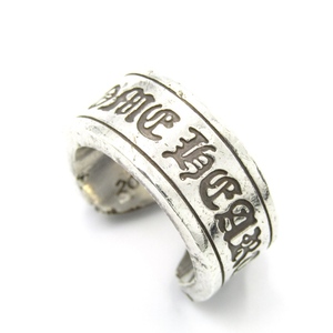 CHROME HEARTS クロムハーツ ラージスクロールラベルリング LG SCROLL LABEL RING SV925 LARGE SCROLL LABEL 22号 50016795