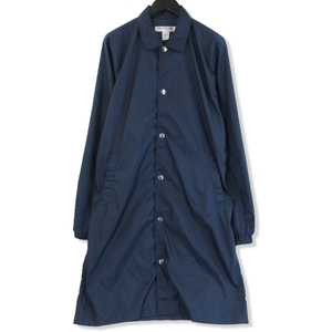 COMME des GARCONS SHIRT BOY コムデギャルソンシャツボーイ ナイロンコート S24922 バックプリント ネイビー L 71007976