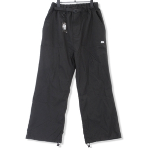 美品 Abu Garcia アブガルシア 3レイヤー イージーパンツ ONLY ARK 別注 22AAB-R03 3Layer WR Easy Pants ブラック 黒 XL 70015115