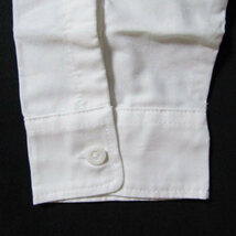 POST O'ALLS ポストオーバーオールズ 長袖ワークシャツ ワンポケット USA製 ホワイト 白 S 27104233_画像4