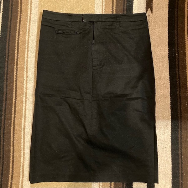 TSUMORI CHISATO ツモリチサト タイトスカート ブラック ストレッチ素材 Sサイズ 送料無料