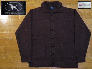 Mサイズ★VAN JACKETの創設者【石津謙介】さんのブランド【KEN COLLECTIONケンコレクション】ウール100%ニット【セーター】カーディガン★