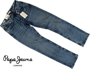 新品正規 3.9万 pepe jeans ぺぺジーンズ　ロンドン　美脚スタイル　ヴィンテージデニム　 ３０　　　送料520円