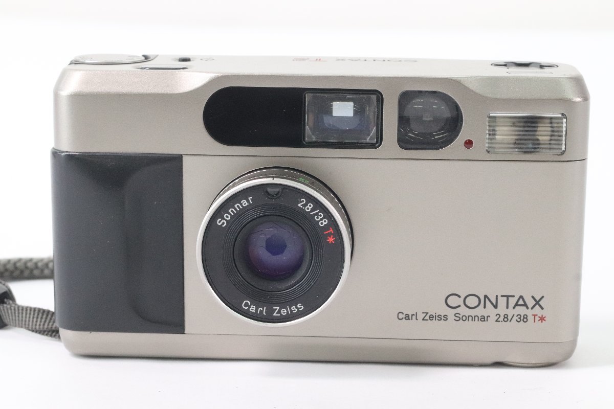 コンタックス T2 CONTAX コンパクトフィルムカメラ 京セラ 動作確認済