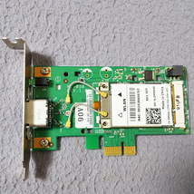 ワイヤレス(WiFi)LANカード PCI-E x1 WLAN カード 0GW073 ロープロファイル/LP DELL 動作確認済み_画像1