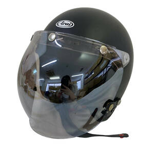 【美品】 ARAI アライ CLASSIC MODジェットヘルメット　※スモークミラーシールド付き 4180-100