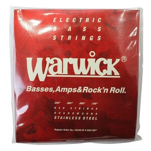 WARWICK 42200 M 4 045/105 RED stainless steel 4-string Set ベース弦