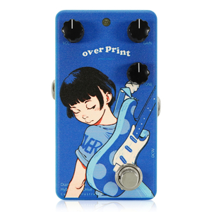 Animals Pedal アニマルズペダル Custom Illustrated over print Gyoshi DPHOD #01 オーバードライブ ギターエフェクター 0