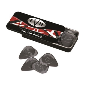 EVH Premium Pick Tin 12 Count ピックケース付きギターピック 12枚入り 0