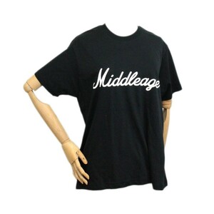 Liar Eyeライアーアイ Middleage T-shirt BLK Mサイズ Tシャツ 半袖