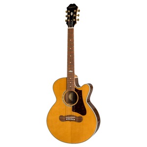 Epiphone エピフォン J-200 EC Studio Parlor Vintage Natural エレクトリックアコースティックギター