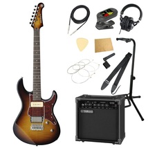 エレキギター 初心者セット ヤマハ YAMAHA PACIFICA611VFM TBS パシフィカ GA15IIアンプ付き 入門11点_画像1