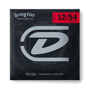 Jim Dunlop Heavy Core Strings Strings DHCN1254 Самая тяжелая электрогитарная строка