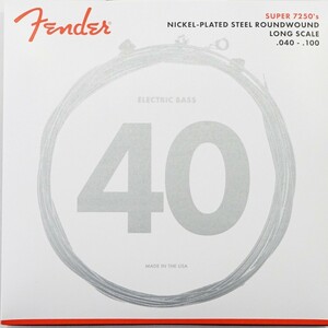 フェンダー Fender Bass Strings Nickel Plated Steel 7250L 40-100 エレキベース弦×2セット