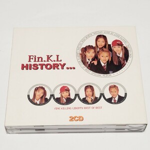 《送料込み》CD 2枚組 Fin.K.L(ピンクル) HISTORY 韓国正規品 K-POP