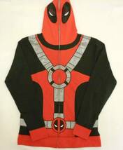 *訳あり* デッドプール コスプレパーカー Sサイズ (deadpool marvel マーベル アメコミ ハロウィン コスチューム スウェット トレーナー_画像1