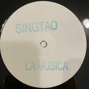 【12inch レコード】Singtao 「La Musica」C SING W 02