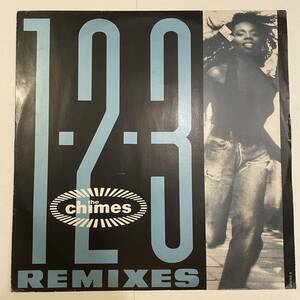 【12inch レコード】The Chimes 「1-2-3 (Remixes)」 Jazzie B, Nellee Hooper /David Morales remix収録