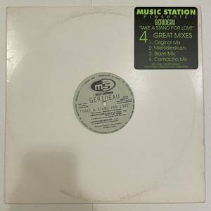 【12inch レコード】Gerideau 「Take A Stand For Love」Music Station MS 1249 / BLAZE