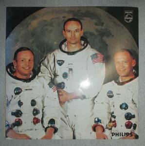 人類ついに月に立つ・アポロ11号からのメッセージ　アメリカ航空宇宙局の録音・月面着陸記念レコード　NASA