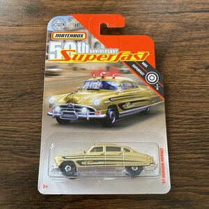 マッチボックス MATCHBOX 50th Superfast 50周年 スーパーファスト '51 HUDSON HORNET ハドソン ホーネット