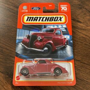 マッチボックス MATCHBOX 1936 FORD COUPE フォード クーペ