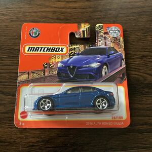 マッチボックス MATCHBOX 2016 ALFA ROMEO GIULIA アルファロメオ ジュリア