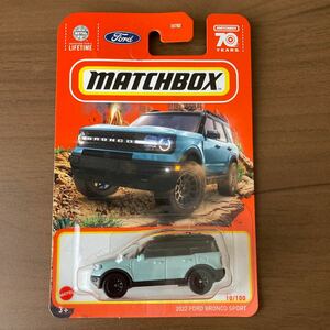 マッチボックス MATCHBOX 2022 FORD BRONCO SPORT フォード ブロンコ スポーツ