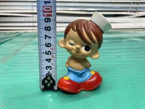 (1712) 1962年　ヤシカ　ヤッちゃん　ソフビ人形 10cm 当時物 企業物 非売品 現状