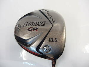 【中古】 2012 ブリヂストン ツアーステージ X-DRIVE GR ドライバー 10.5度 TOUR AD B12-03W SRシャフト