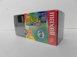  new goods unused maxell floppy disk 40 sheets 