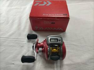 驗【付属品】ダイワ 09 ICV 150W L 左 It's イッツ DAIWA ダブルハンドル グローブライド 船用 手巻リール 鯛ラバ イカメタル 614789 1301F