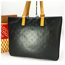 1円 LOUIS VUITTON ルイヴィトン4707 ヴェルニ モノグラム リードPM トートバッグ A4,パソコン収納可 ビジネスバッグ レディース_画像2