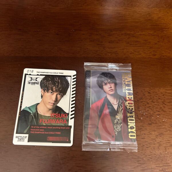 BOTウエハースbattleoftokyo therampage 藤原樹 トレカ