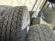 LT245/70R17 ヨコハマジオランダーAT-S 5本 ＆ WEDS WINSNER 17×7.5J +15 PCD139.7 6h 逆ゾリ ハイラックス プラド パジェロ トライトン_画像9