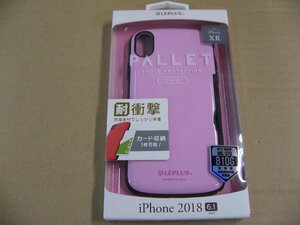 MSソリューションズ iPhone XR 6.1 耐衝撃ケース「PALLET Card」 BKSIPMHVCCPK ピンク スマホケース