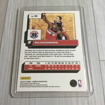 八村塁　PANINI DONRUSS #86. 0856 NBA ウィザーズ　レイカーズ_画像4