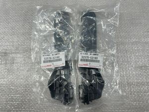 R51030 新品 アクア NHP10 純正 リア バンパー サイド リテーナー 左右 52575-52180 52576-52160