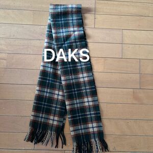 マフラー　DAKS イタリア製　美品